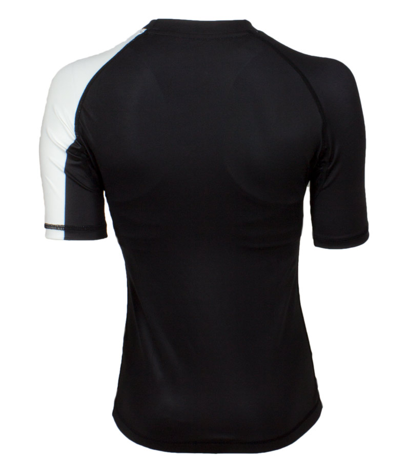 white women's rash guard